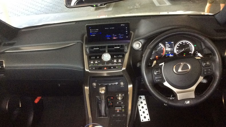 内装インパネ全体