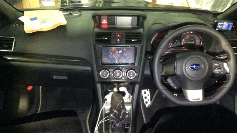 内装インパネ全体