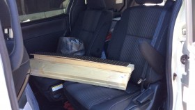 内装後方シート