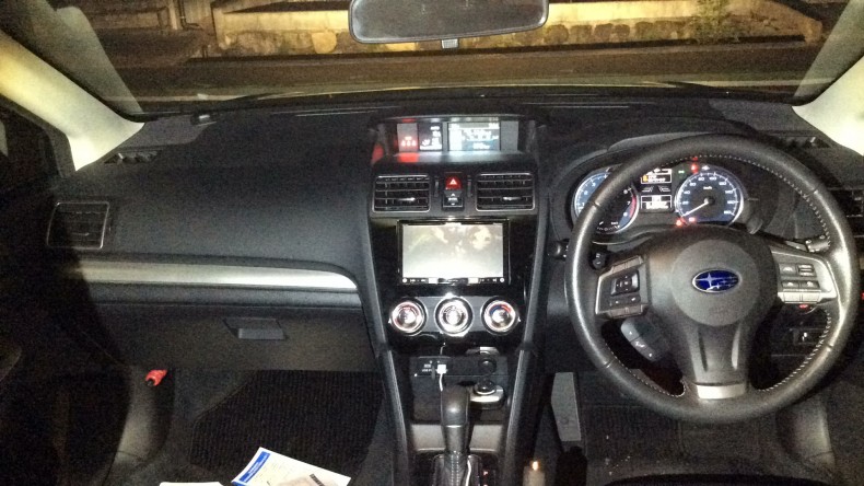 内装インパネ全体