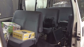 内装後方シート