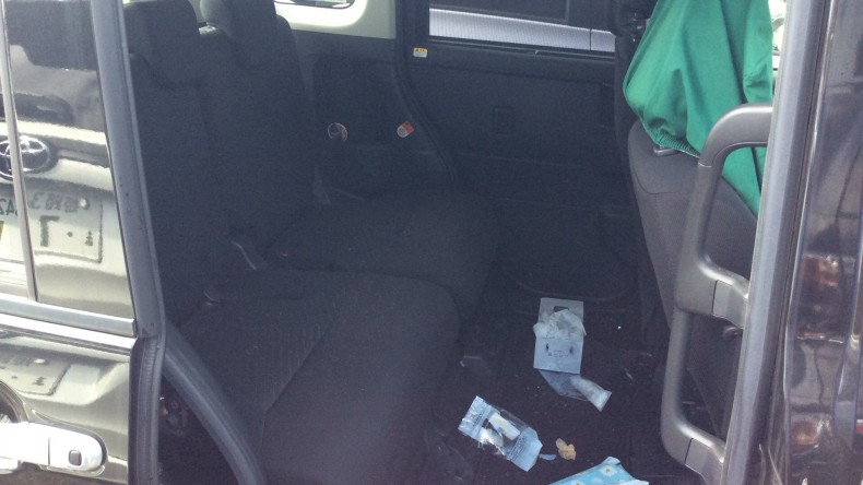 内装後方シート