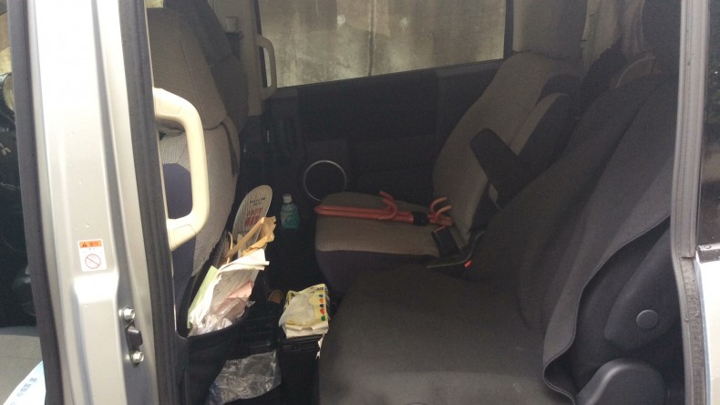 内装後方シート