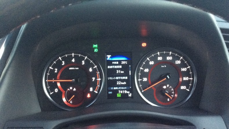 内装メーター