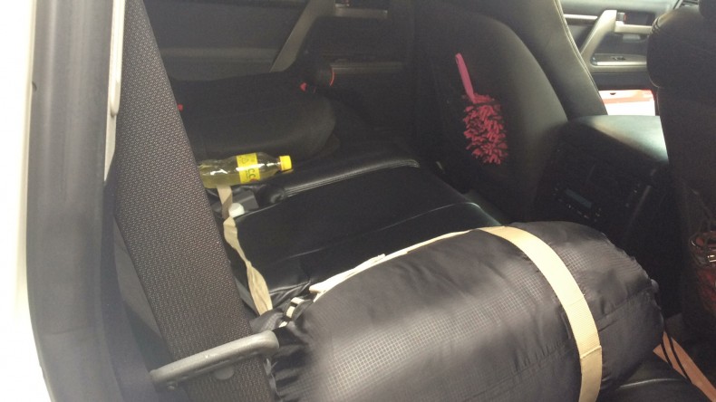 内装後方シート