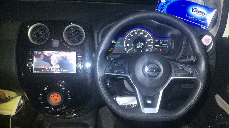 内装インパネ全体