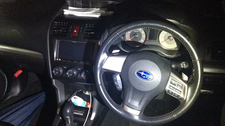 内装インパネ全体