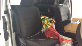 内装後方シート