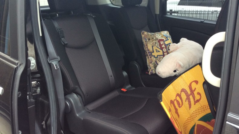 内装後方シート