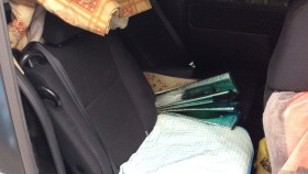 内装後方シート