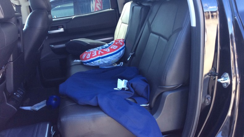 内装後方シート