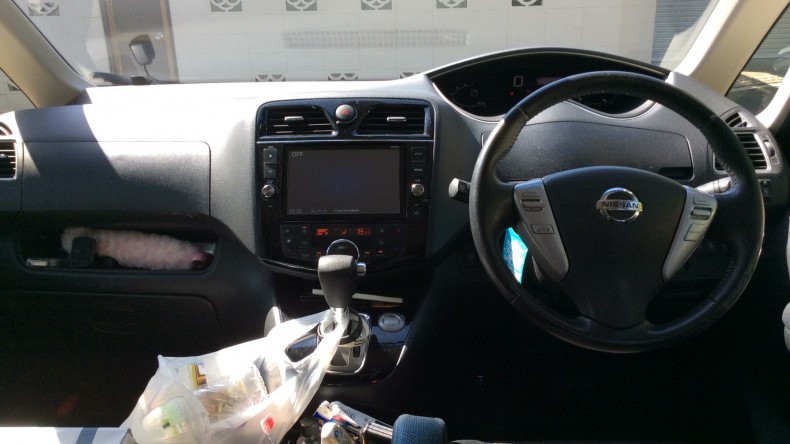 内装インパネ全体