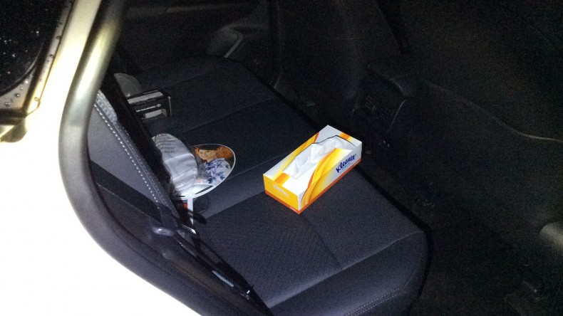 内装後方シート