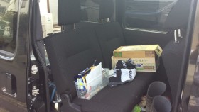 内装後方シート