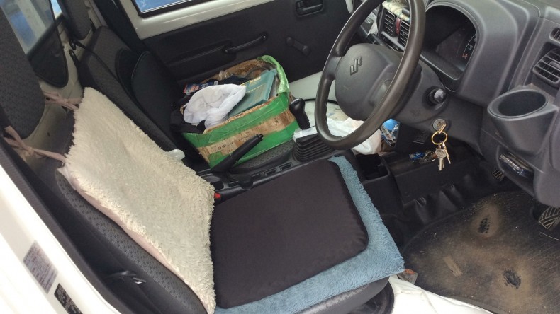 内装前方シート