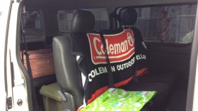 内装後方シート