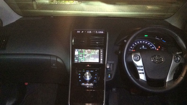 内装インパネ全体