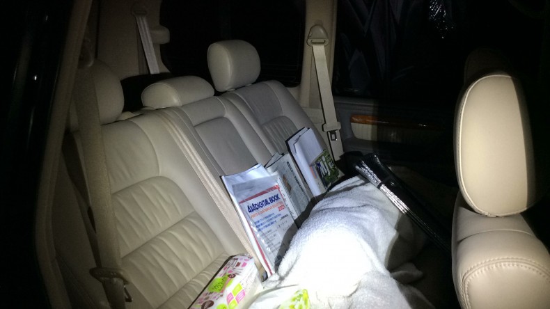 内装後方シート