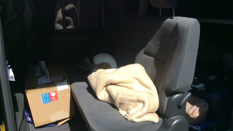 内装後方シート