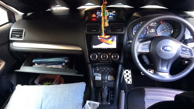 内装インパネ全体