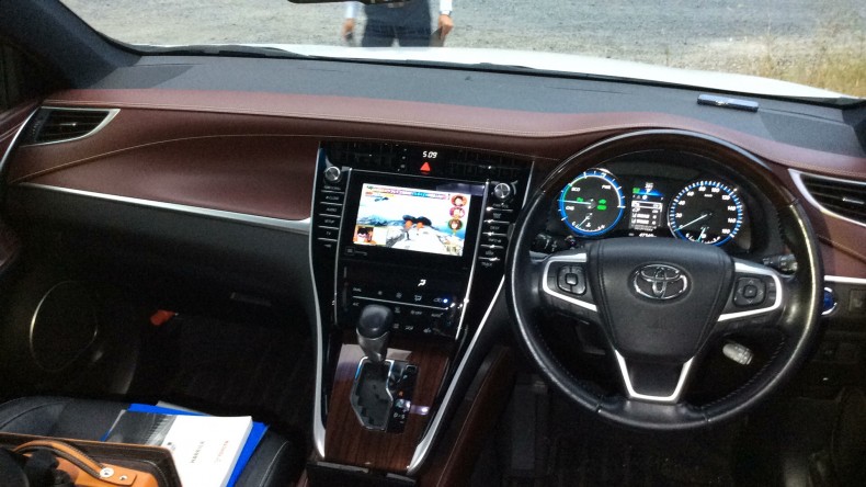 内装インパネ全体