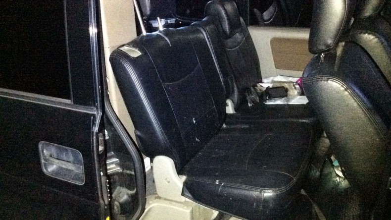 内装後方シート