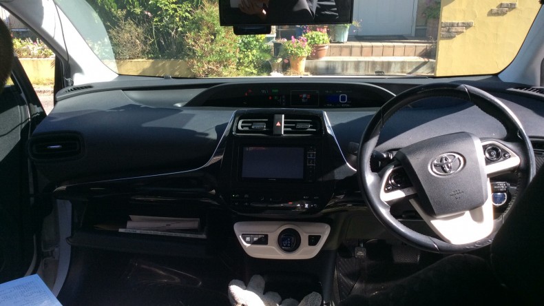 内装インパネ全体