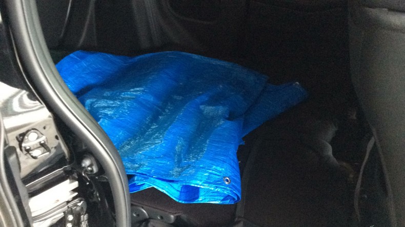 内装後方シート