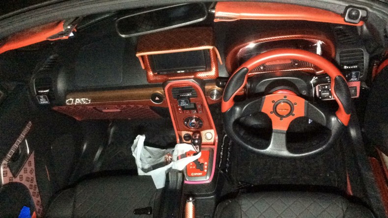 内装インパネ全体