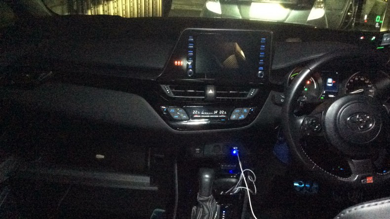 内装インパネ全体