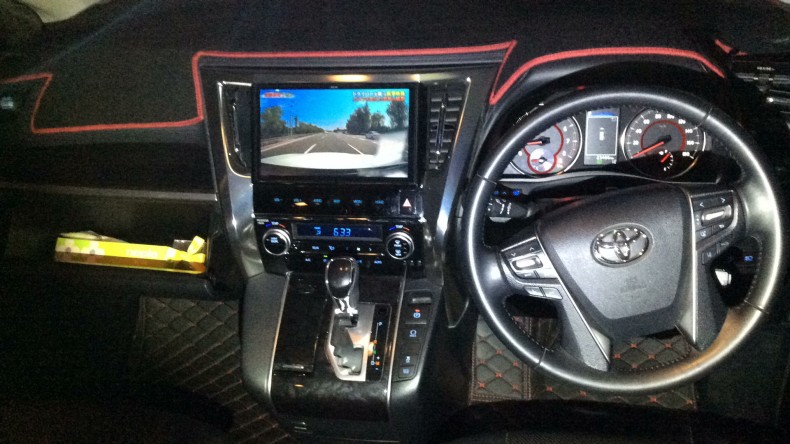 内装インパネ全体