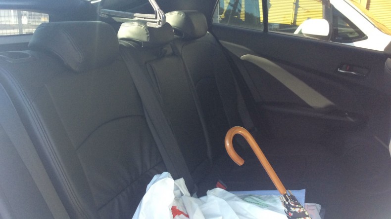 内装後方シート