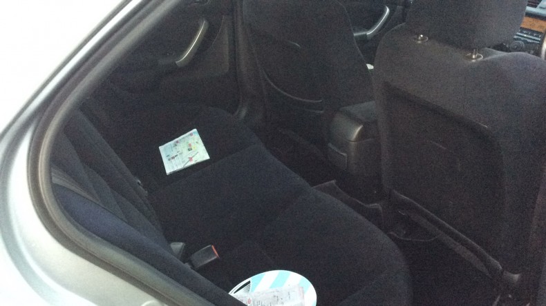 内装後方シート