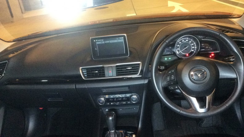 内装インパネ全体