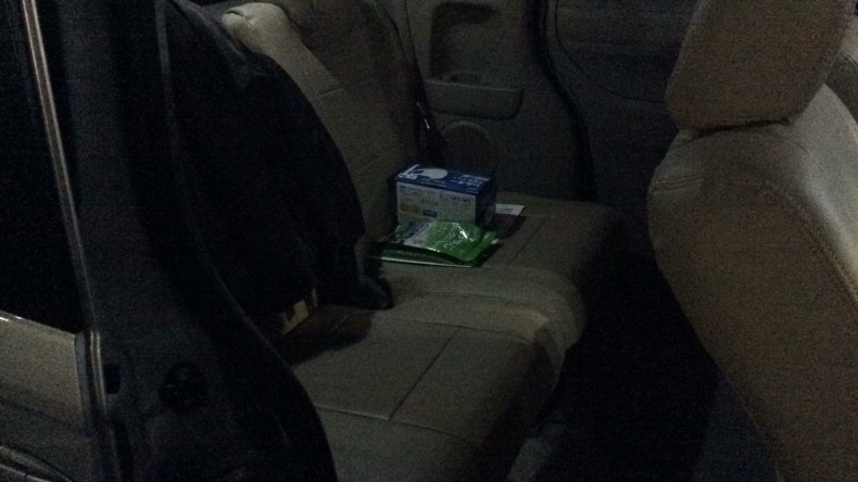 内装後方シート