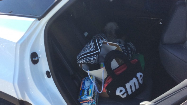 内装後方シート