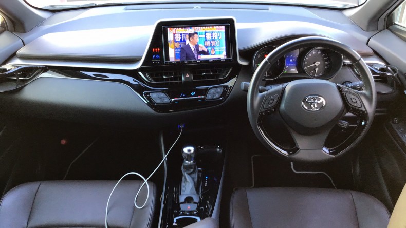 内装インパネ全体