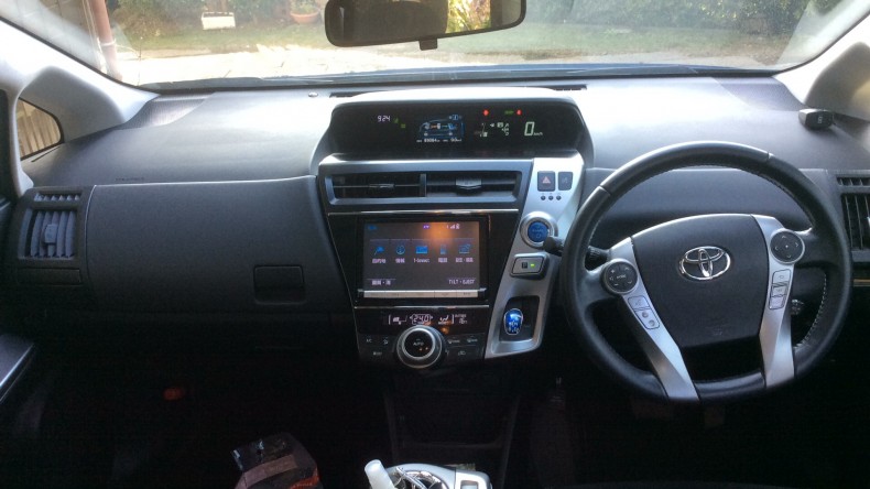 内装インパネ全体