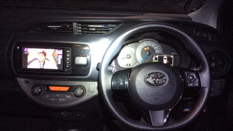 内装インパネ全体