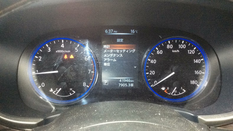 内装メーター