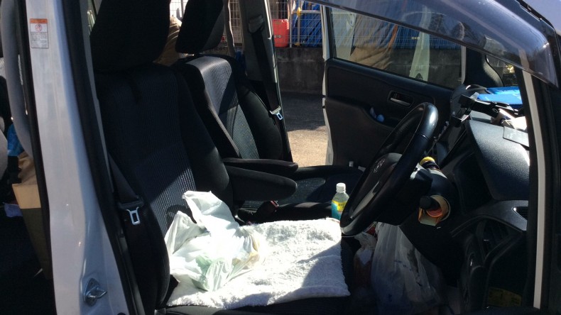 内装前方シート