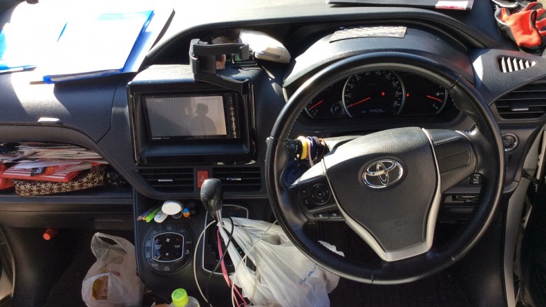 内装インパネ全体