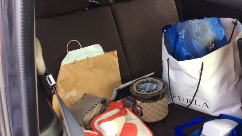 内装後方シート