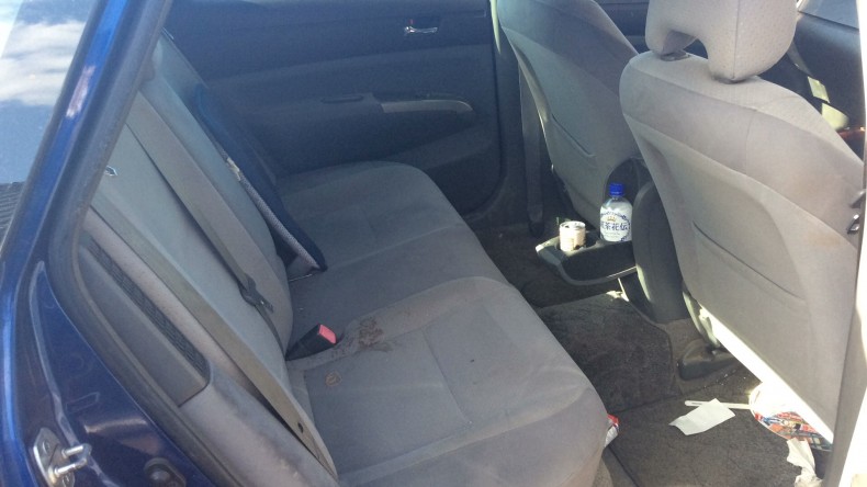 内装後方シート