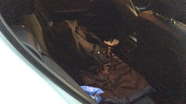 内装後方シート