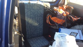 内装後方シート