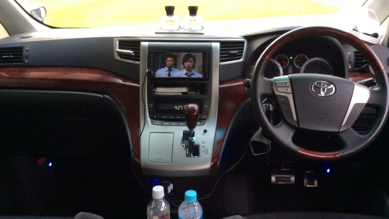 内装インパネ全体