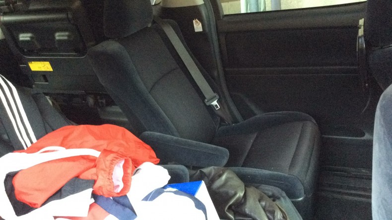 内装後方シート