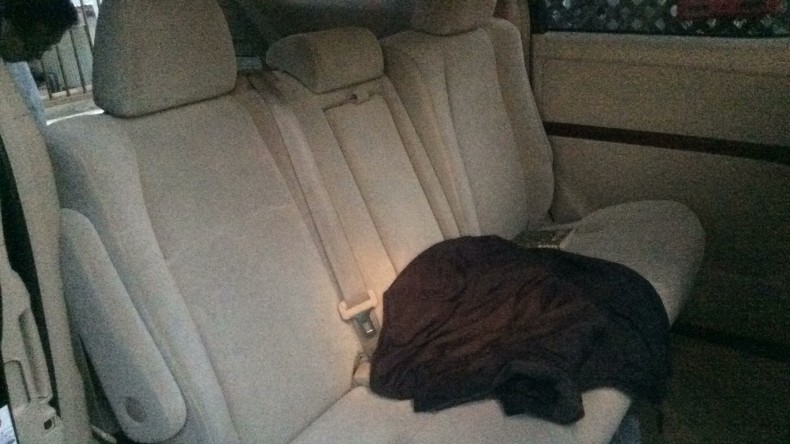 内装後方シート