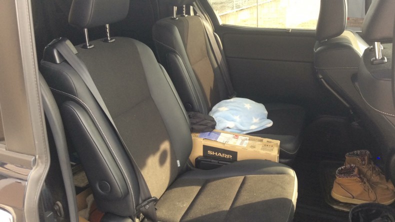 内装後方シート